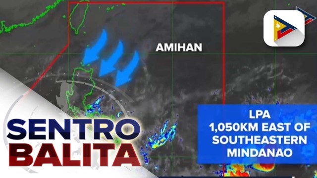 Trough ng LPA, nagpapaulan pa rin sa Eastern Visayas, Caraga, at Davao region