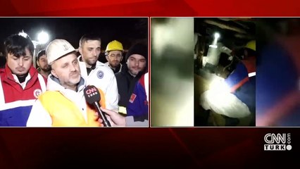 Madenciler, deprem bölgesinde yaşadıklarını CNN TÜRK'e anlattı