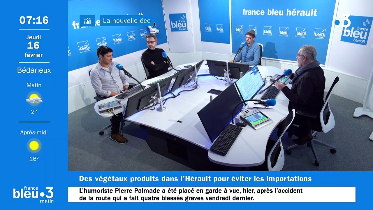 Fabien Hanaï, fondateur de l'entreprise Cérès Flore, producteur de