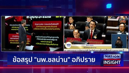 ผ่า! 12 ปมซักฟอก "ประยุทธ์"  | เนชั่นอินไซต์ | 15 ก.พ.66 |  PART 2