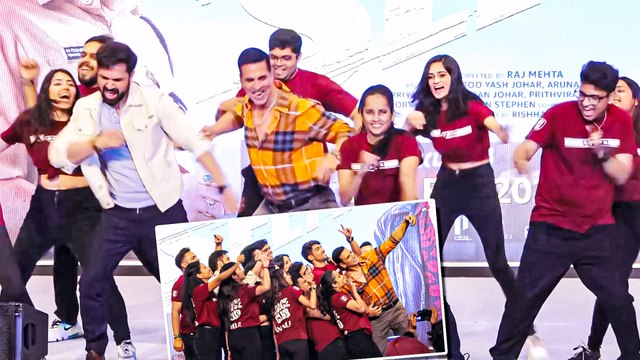 फिल्म 'सेल्फी' के प्रमोशन के दौरान अक्षय कुमार और इमरान हाशमी ने फैंस के साथ किया डांस