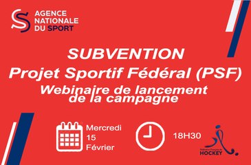 Réunion de lancement PSF 2023 FF Hockey