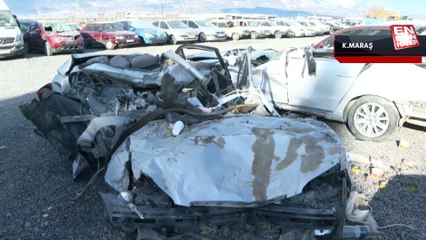 Kahramanmaraş'ta depremde hasar gören araçlar da kaldırılıyor