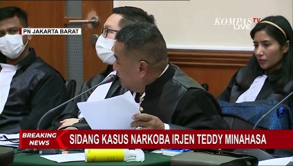 Download Video: Hakim di Kasus Teddy Minahasa Ingatkan Persidangan Bukan Tempatnya Marah, Hotman Paris: Cuma Emosi