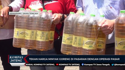 Tekan Harga Minyak Goreng di Pasaran Dengan Operasi Pasar