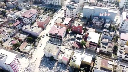 200 bina acil yıkılacak: Osmaniye'de afetin boyutu havadan görüntülendi