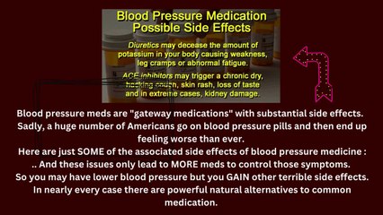(REVEALED!)  CURES HIGH BLOOD PRESSURE IN JUST DAYS!