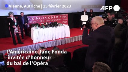 Jane Fonda appelle l'Opéra de Vienne à rompre avec l'industrie fossile et soutient l'Ukraine