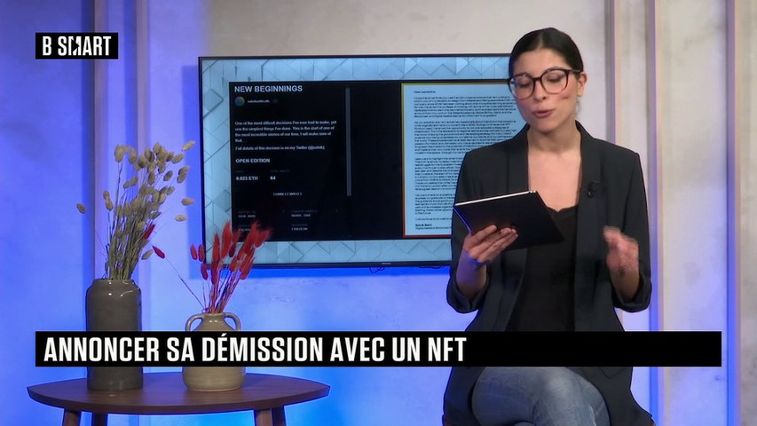 Annoncer sa démission avec un NFT