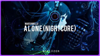 Marshmello - Alone × Nightcore (Neoliizer Remix)