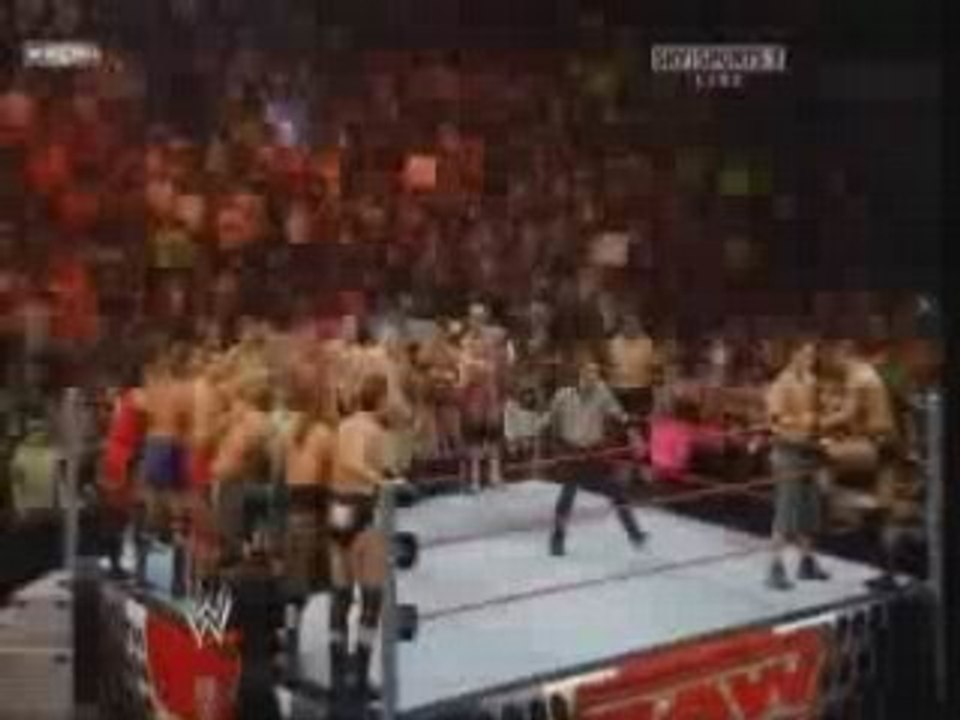 Cena & orton vs raw  le 17 03 2008