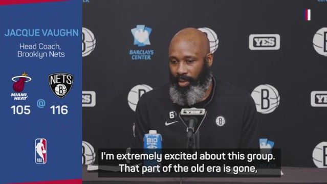 Vaughn wants to usher in the new era of Nets basketball