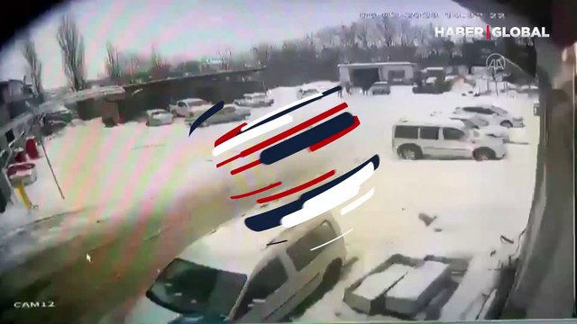 Malatya'daki güvenlik kamera görüntüleri depremin şiddetini gözler önüne serdi