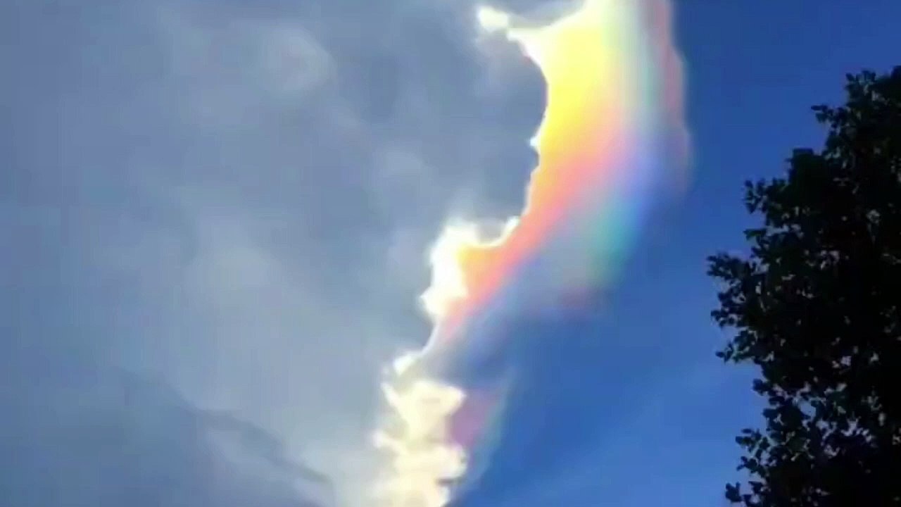 Colorful Clouds in Sri Lanka