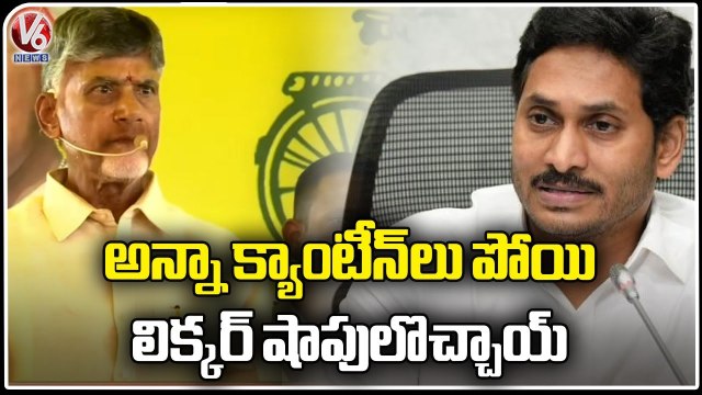 TDP Chief Chandrababu Naidu Slams AP CM YS Jagan | V6 News