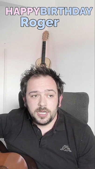 Happy Birthday, Roger! Geburtstagsgrüße an Roger