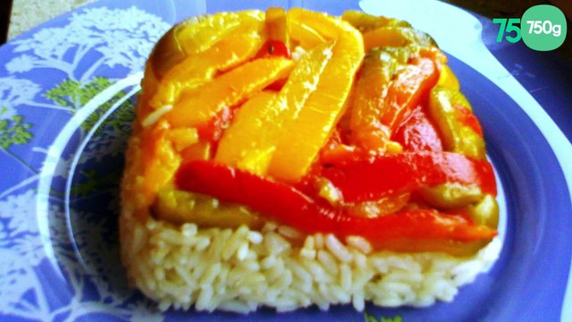 Trio de poivrons marinés