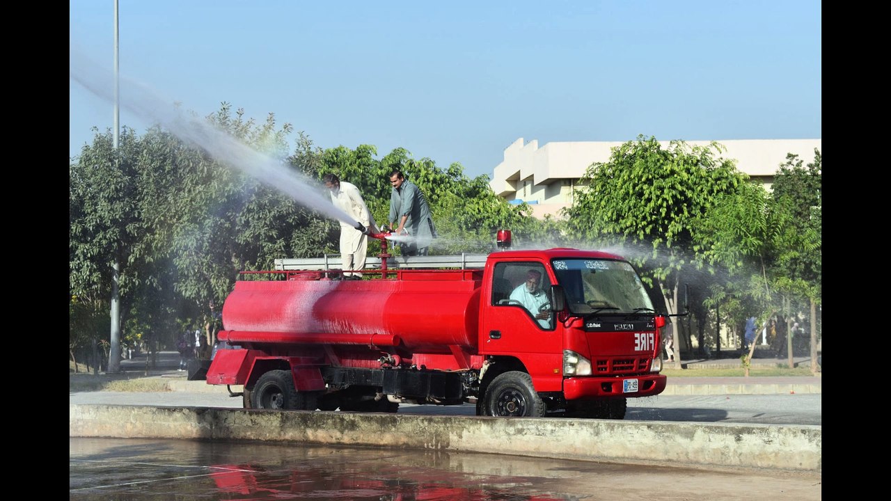 Fire Fighting Practice in NUST