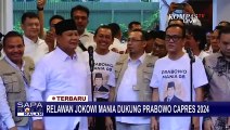 Ditanya Soal Pertemuan dengan Jokowi di Istana, Prabowo: Rahasia!