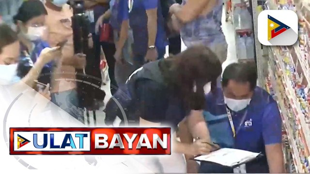 Flavored at colorful vape products sa tindahan sa Sampaloc, Maynila, kinumpiska ng DTI dahil sa paglabag sa batas na nagbabawal sa pagbebenta ng nakakaengganyong vape products sa menor de edad