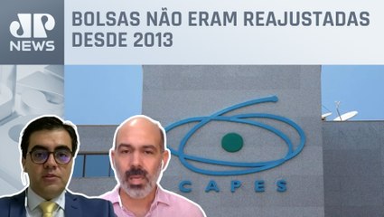 Governo divulga reajuste em bolsas de pesquisa; Vilela e Schelp analisam