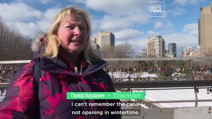 Canada's iconic canal ice rink hasn't frozen this year: What's going on?