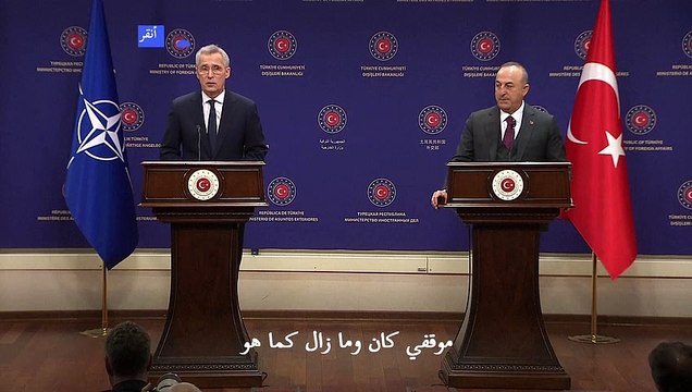 ستولتنبرغ في أنقرة: حان الوقت الآن لضم السويد وفنلندا إلى الحلف الأطلسي