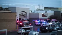 Footage shows emergency vehicles outside Texas shopping center after one killed in shooting