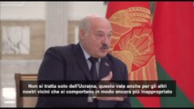 Lukashenko: in guerra se attaccati, ma nel caso risposta crudele