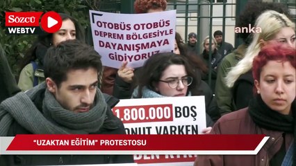 Download Video: Mimar Sinan Güzel Sanatlar Üniversitesi öğrencilerinden uzaktan eğitim protestosu