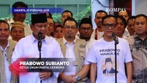 Joman Datangi Prabowo Beri Dukungan untuk Pilpres 2024, Pakai Kaos Prabowo Mania 08