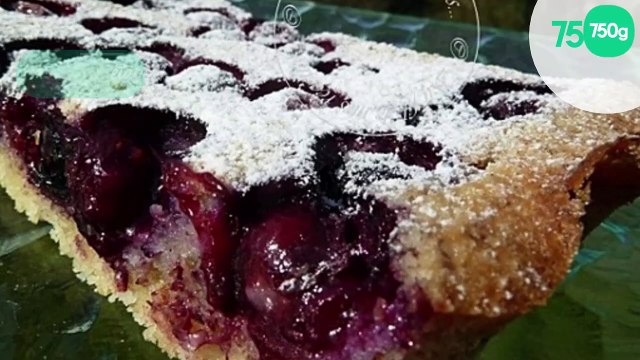 Tarte amandine aux myrtilles