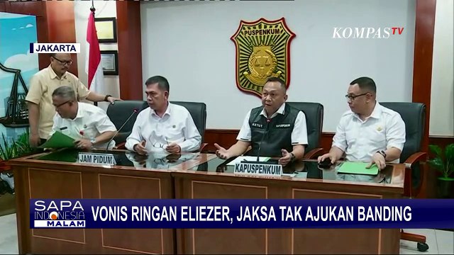 Jaksa Tak Ajukan Banding Atas Vonis Ringan Eliezer, Ini Alasannya!