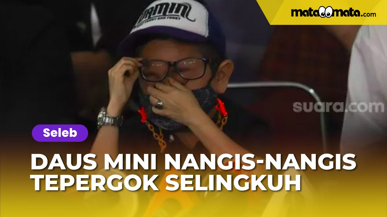 Daus Mini Nangis-Nangis Tepergok Selingkuh