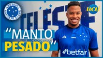 Jussa, novo reforço do Cruzeiro, exalta história do clube