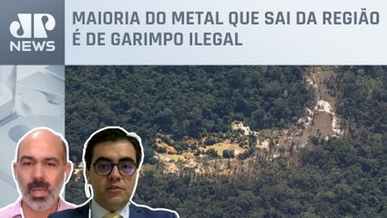 Esquema de ouro na Amazônia é suspeito de movimentar 13 toneladas, diz PF; Vilela e Schelp analisam