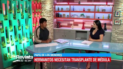 Hermanitos fueron diagnosticados con anemia de fanconi y requieren de un trasplante de médula