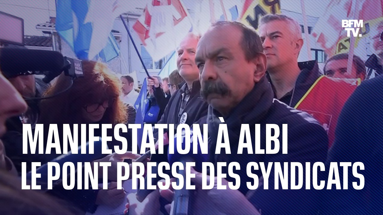 Manifestation contre la réforme des retraites à...