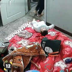 Brave fathers saving their child captured moments