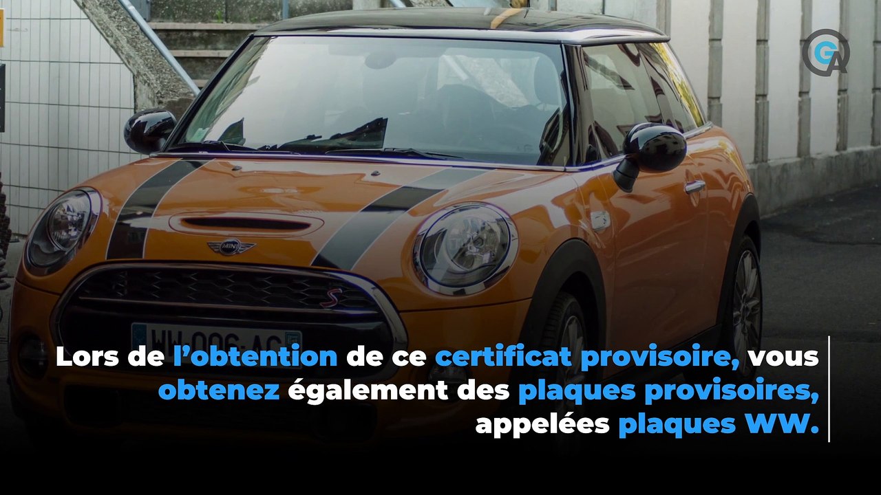 Plaques d’immatriculation provisoires WW : comment les obtenir ?
