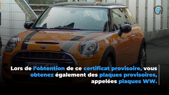 Plaques d’immatriculation provisoires WW : comment les obtenir ?