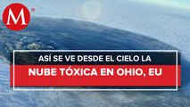 Reportan nube tóxica en Ohio; gobernador descarta contaminación en el agua