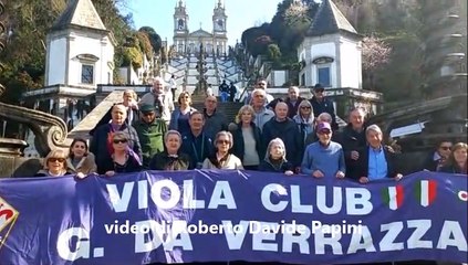I tifosi della Fiorentina in Portogallo