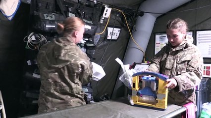 İngiltere, Kahramanmaraş'ta sahra hastanesi kurdu