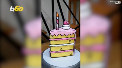 Epic Animated-Looking Cake is What I Want for my Birthday