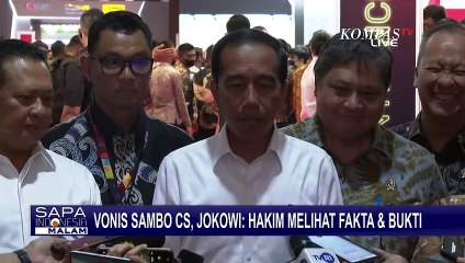 Jokowi Soal Vonis Sambo CS: Itu Wilayah Pengadilan, Kita Tidak Bisa Ikut Campur