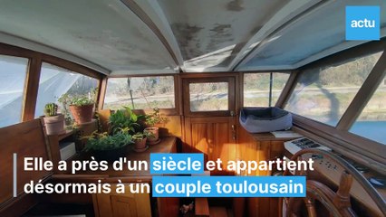 Dans les coulisses d'une péniche en travaux à Toulouse