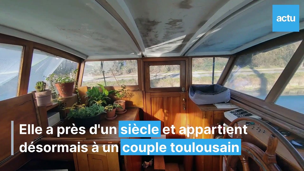 Dans les coulisses d'une péniche en travaux à Toulouse