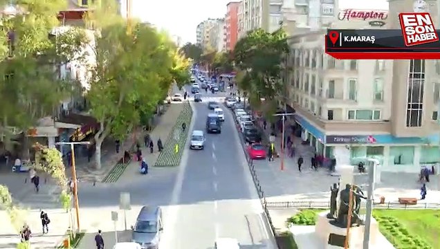 Kahramanmaraş'ın deprem öncesi ve sonrası görüntüleri ortaya çıktı
