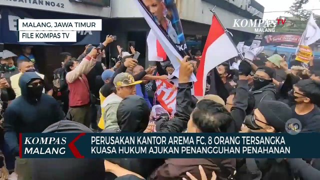 Kuasa Hukum Tersangka Kerusuhan Kantor Arema FC Ajukan Permohonan Penangguhan Penahanan